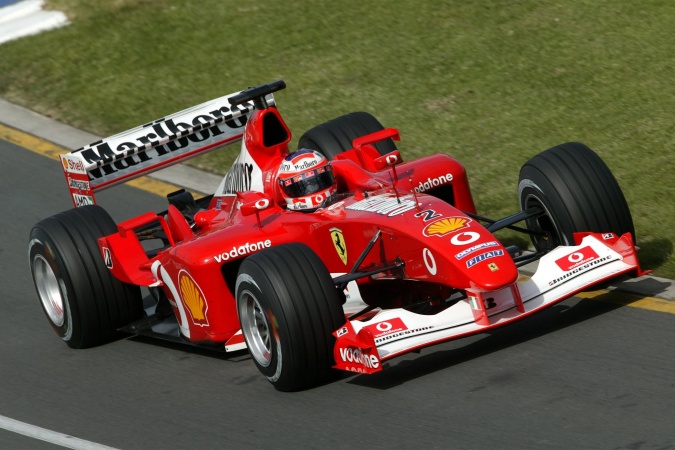 Photo: Rubens Barrichello - Scuderia Ferrari - Ferrari F2002