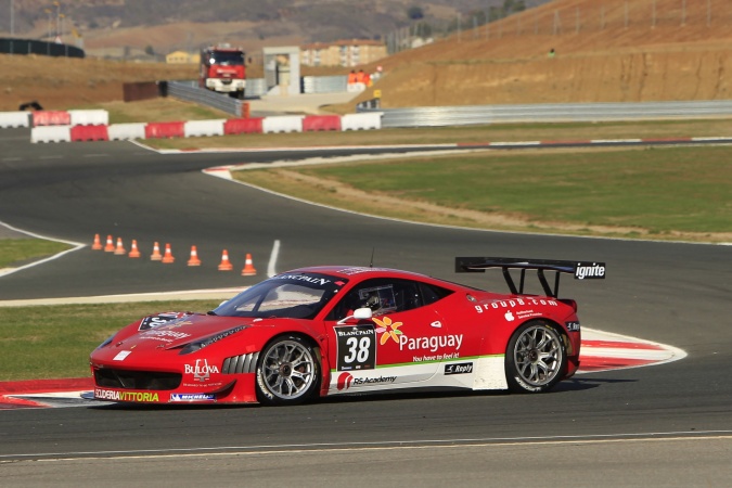 Photo: David McDonaldJody FanninDanny Candia - Scuderia Vittoria - Ferrari 458 Italia GT3