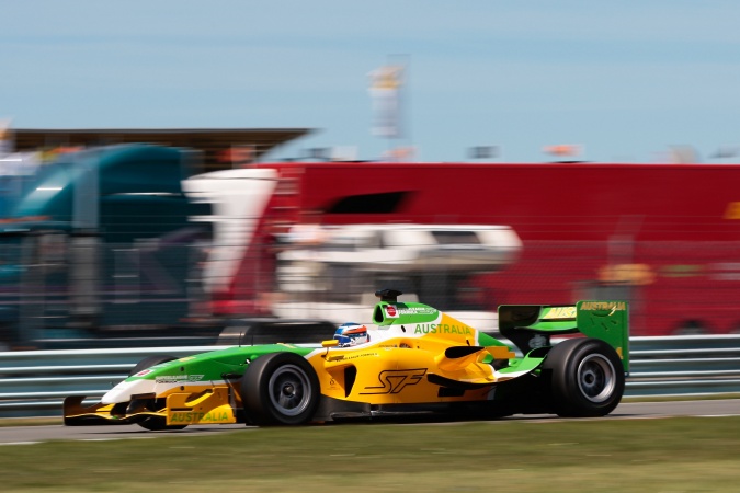 Photo: John Martin - SF Team Australia (Alan Docking Racing) - Panoz DP09B - Menard