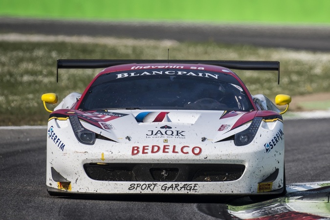 Photo: Bernard DelhezRomain BrandelaGeorges Cabannes - Sport Garage - Ferrari 458 Italia GT3