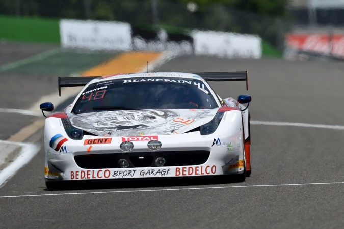 Photo: Thierry PrignaudMichael Albert - Sport Garage - Ferrari 458 Italia GT3
