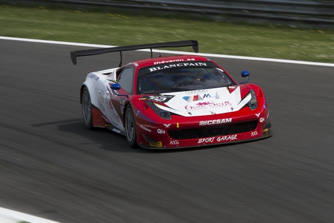 Photo: Gilles VanneletStephane LemeretMichael Albert - Sport Garage - Ferrari 458 Italia GT3