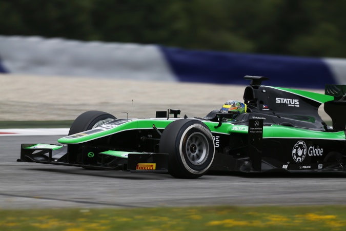 Photo: Marlon Stöckinger - Status GP - Dallara GP2/11 - Mecachrome