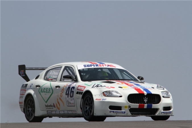 Photo: Andrea Chiesa - Swiss Team - Maserati Quattroporte