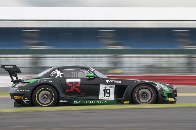 Photo: Abdulaziz Al FaisalHubert HauptAndreas Simonsen - Team Black Falcon - Mercedes SLS AMG GT3