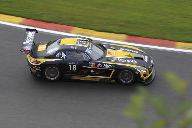 Photo: Maro EngelOliver MorleySean JohnstonBernd Schneider - Team Black Falcon - Mercedes SLS AMG GT3