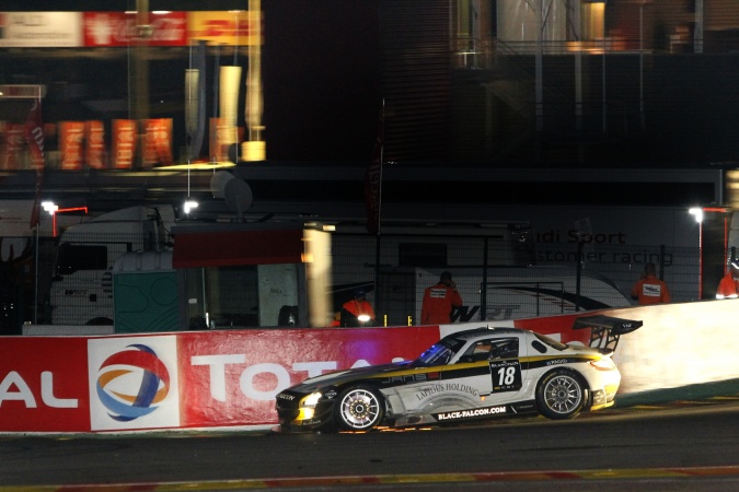 Photo: Klaas HummelAdam ChristodoulouSteve JansThomas Jäger - Team Black Falcon - Mercedes SLS AMG GT3