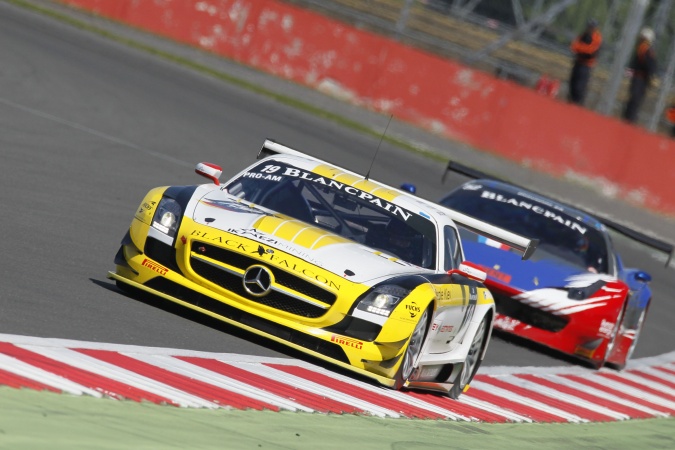 Photo: Oliver MorleyDuncan TappyAndrii Lebed - Team Black Falcon - Mercedes SLS AMG GT3