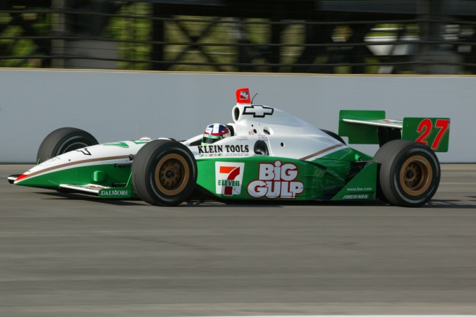 Photo: Dario Franchitti - Team Green - Dallara IR-02 - Chevrolet