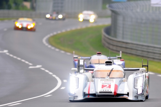 Photo: Tom KristensenLoic DuvalAllan McNish - Team Joest - Audi R18 e-tron quattro