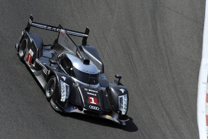 Photo: Romain DumasMike RockenfellerTimo Bernhard - Team Joest - Audi R18 TDI