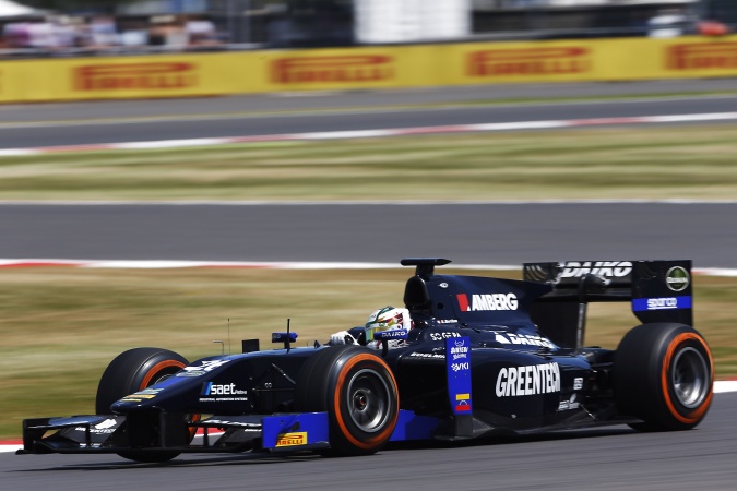 Photo: Nathanaël Berthon - Team Lazarus - Dallara GP2/11 - Mecachrome