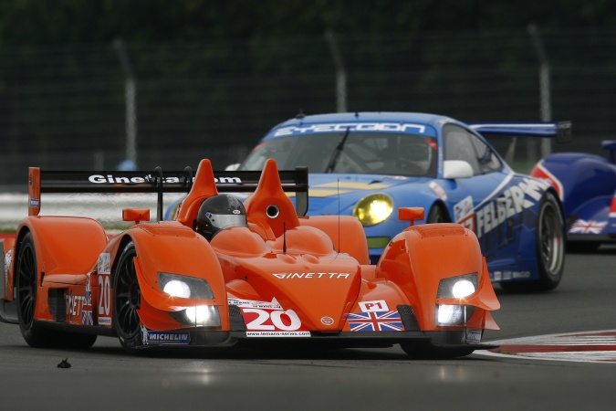 Photo: Tony BurgessJohnny MowlemChris McMurry - Team LNT - Ginetta-Zytek GZ09S