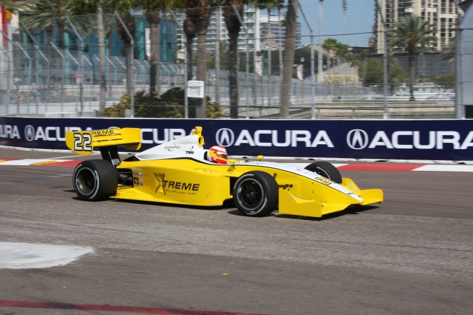 Photo: Adrian, jr. Campos - Team Moore Racing - Dallara IP2 - Infiniti