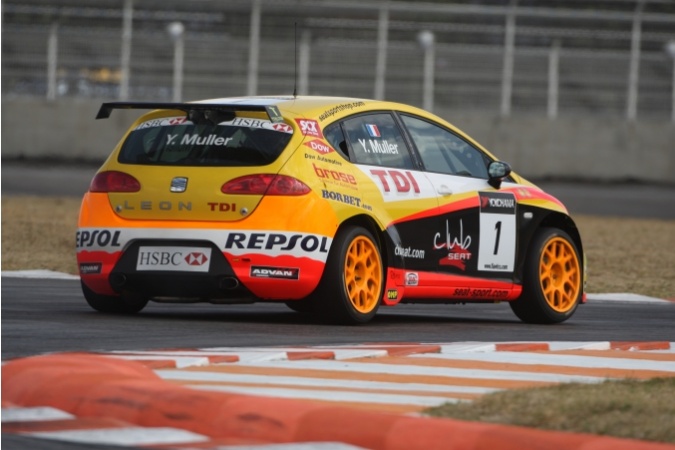 Photo: Yvan Muller - Team Oreca - Seat Leon TDI