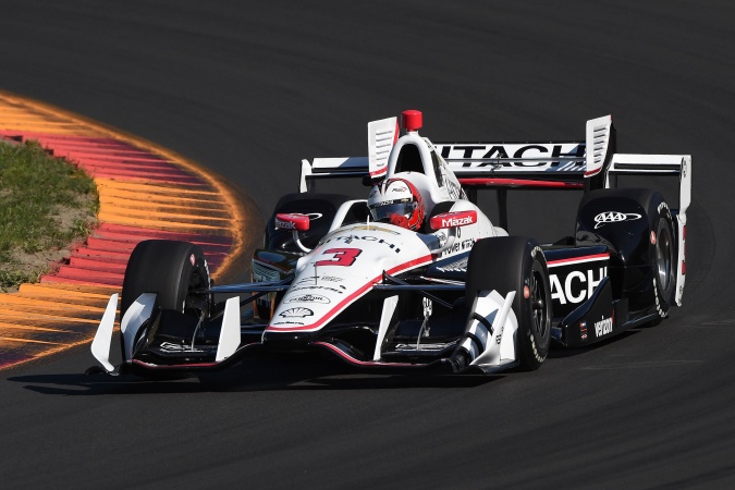 Photo: Helio Castroneves - Team Penske - Dallara DW12 (MAk) - Chevrolet