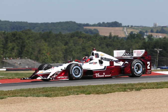 Photo: Juan Pablo Montoya - Team Penske - Dallara DW12 (MAk) - Chevrolet