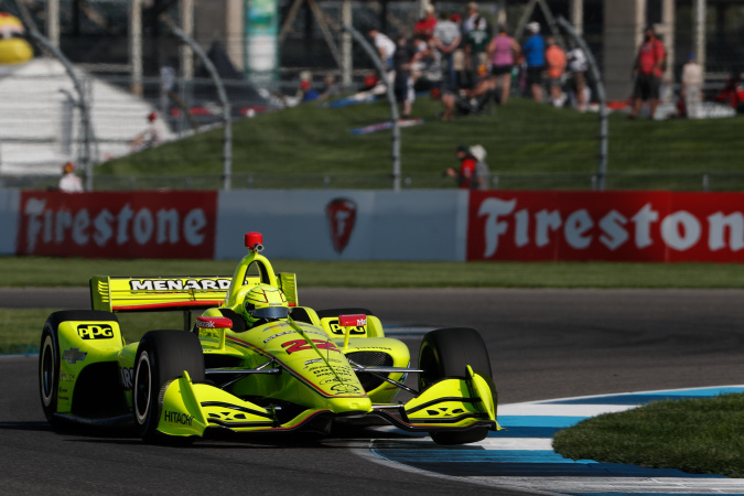 Photo: Simon Pagenaud - Team Penske - Dallara DW12 (IR18) - Chevrolet