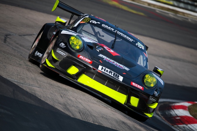 Photo: Lucas LuhrAdrien De LeenerJan-Erik Slooten - Team Ring Police - Porsche 911 GT3 R (991)