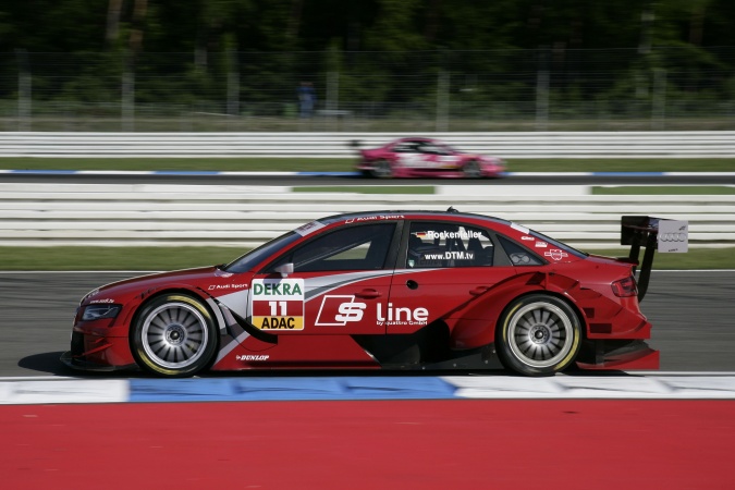 Photo: Mike Rockenfeller - Team Rosberg - Audi A4 DTM (2008)