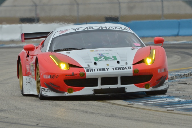 Photo: Bill Sweedler - Team West / AJR - Ferrari 458 Italia GTC