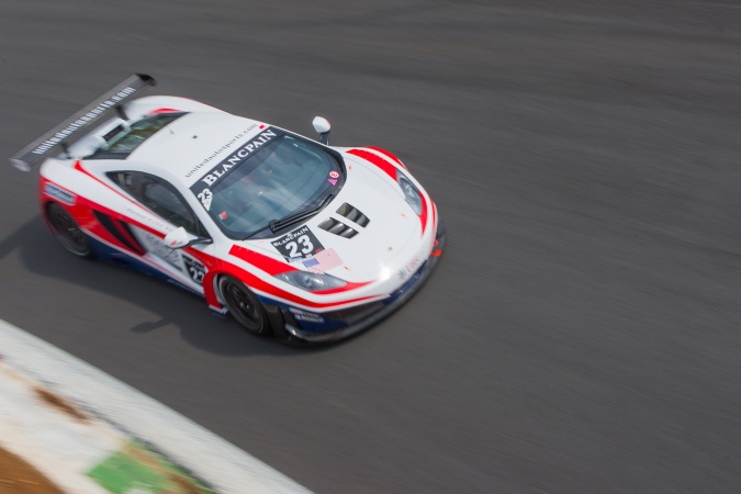 Photo: Mark BlundellMark PattersonZak Brown - United Autosports - McLaren MP4-12C GT3