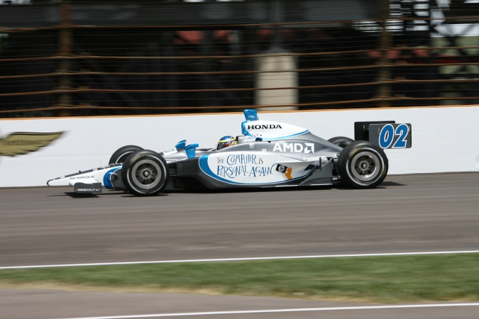 Photo: Davey Hamilton - Vision Racing - Dallara IR-05 - Honda