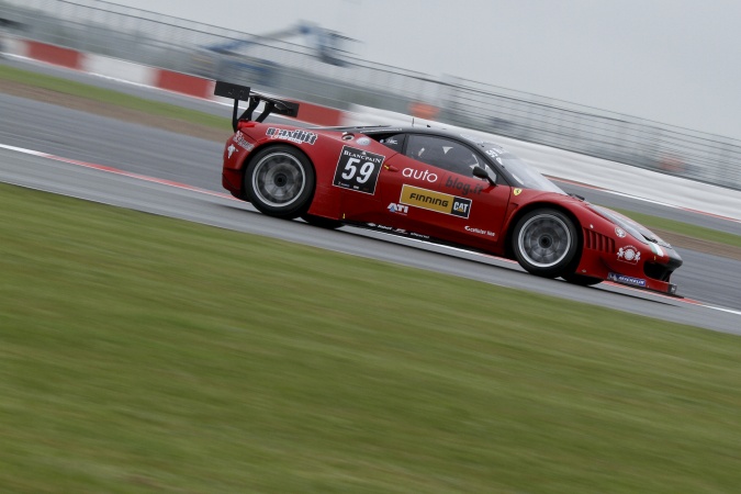 Photo: Andrea CeccatoMichael LyonsJosh Wakefield - Vita4One Team Italy - Ferrari 458 Italia GT3