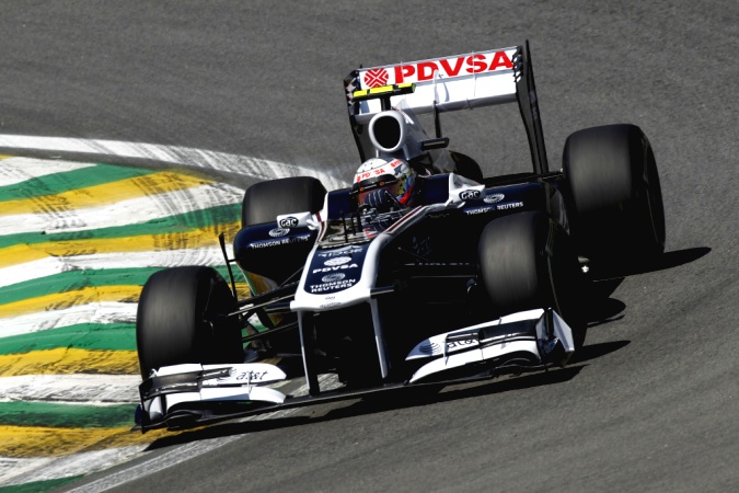 Photo: Pastor Maldonado - Williams - Williams FW33 - Cosworth