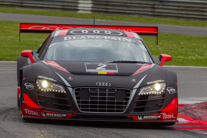 Photo: Edward SandströmLaurens VanthoorMarco Bonanomi - WRT - Audi R8 LMS ultra