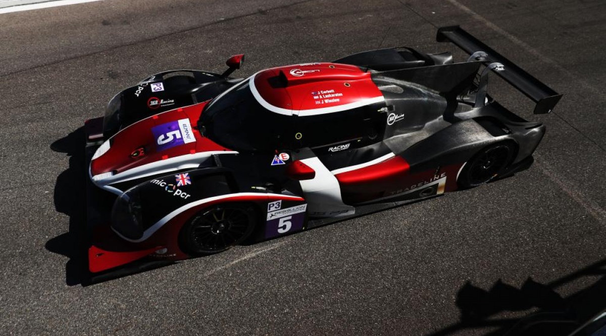 James WinslowJohn CorbettAndreas Laskaratos - 360 Racing - Ligier JS P3 - Nissan