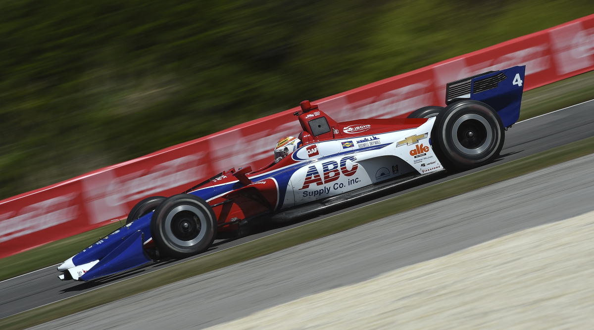 Matheus Leist - A.J. Foyt Enterprises - Dallara DW12 (IR18) - Chevrolet