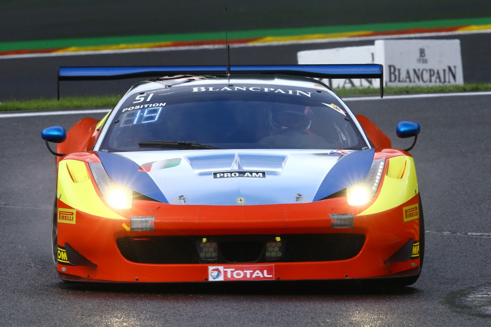Matt GriffinDuncan CameronFrancisco GuedesDavide Rigon - AF Corse - Ferrari 458 Italia GT3