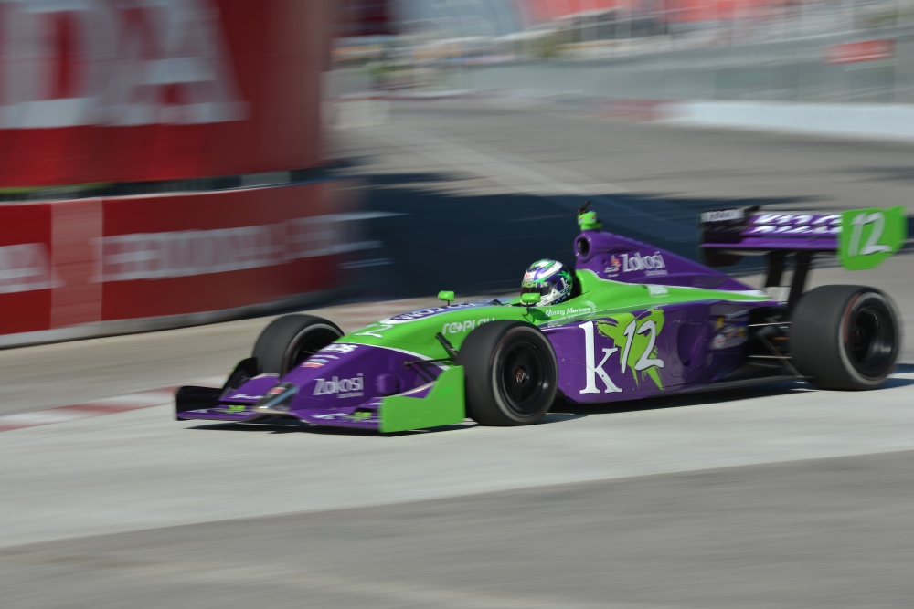Zach Veach - Andretti Autosport - Dallara IP2 - Infiniti