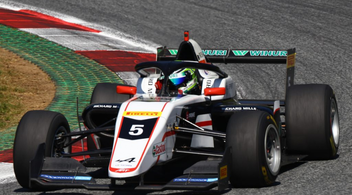 Patrik Pasma - ART Grand Prix - Tatuus F3 T-318 - Alpine