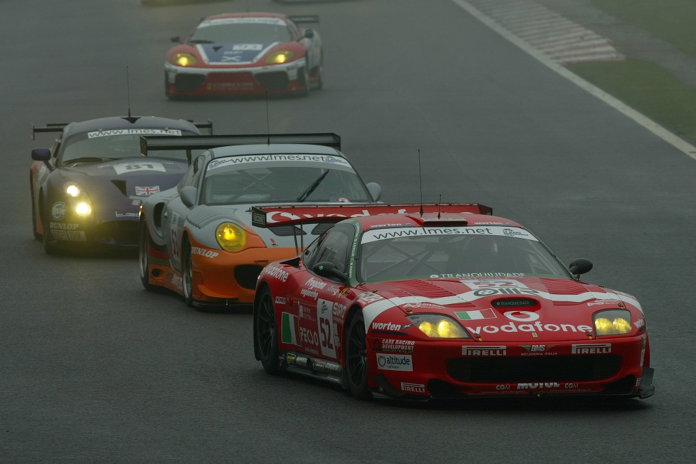 Fabrizio GollinMiguel RamosMatteo Cressoni - BMS Scuderia Italia - Ferrari 550-GTS Maranello