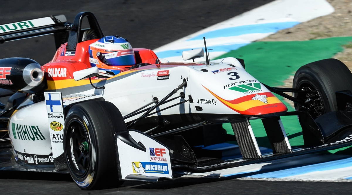 Simo Laaksonen - Campos Racing - Dallara F312 - Toyota