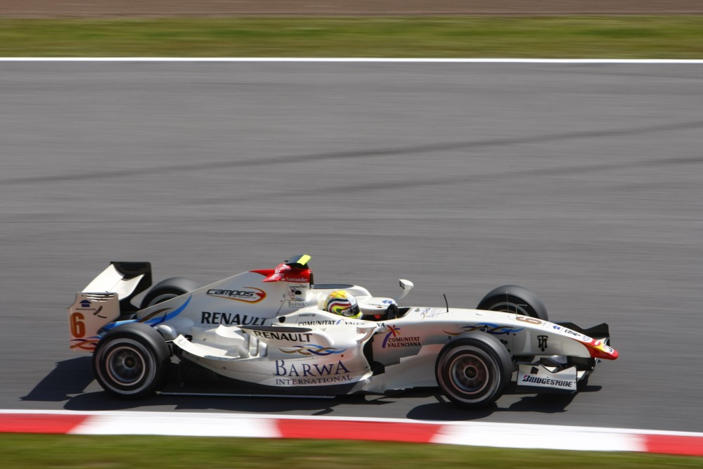 Benjamin Hanley - Campos Racing - Dallara GP2/08 - Renault