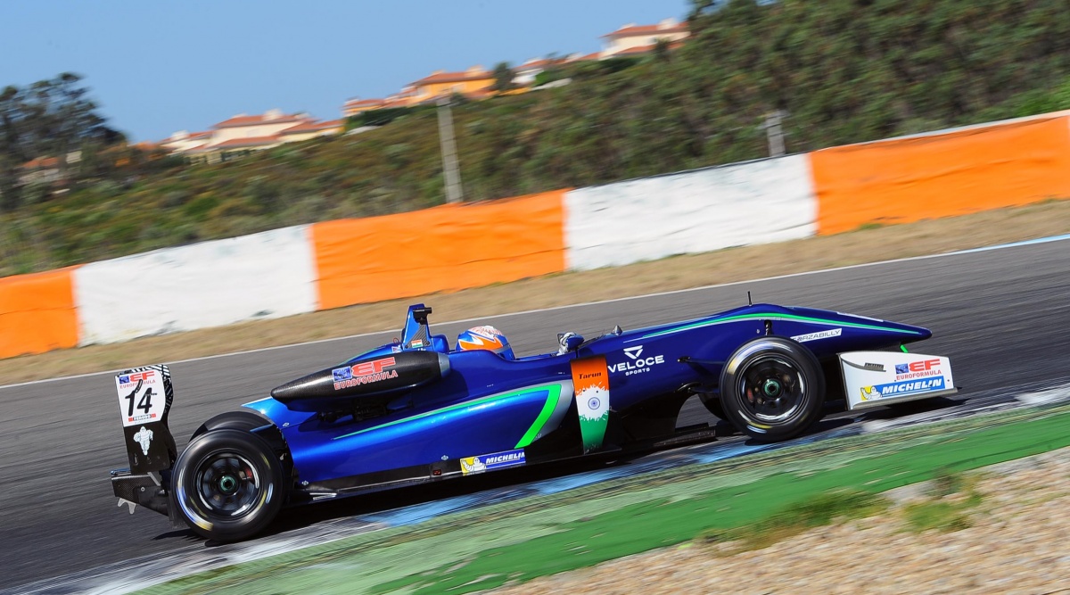 Tarun Reddy - Carlin Motorsport - Dallara F312 - Toyota