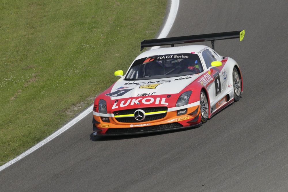 Sergei AfanasievAndreas Simonsen - Charouz Racing System - Mercedes SLS AMG GT3