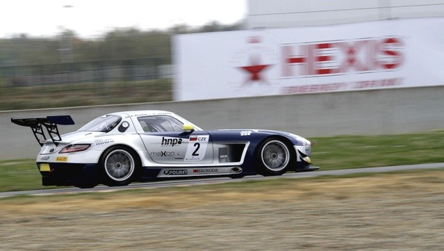 Max Nilsson - Charouz Racing System - Mercedes SLS AMG GT3