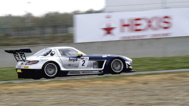 Mika Vähämäki - Charouz Racing System - Mercedes SLS AMG GT3