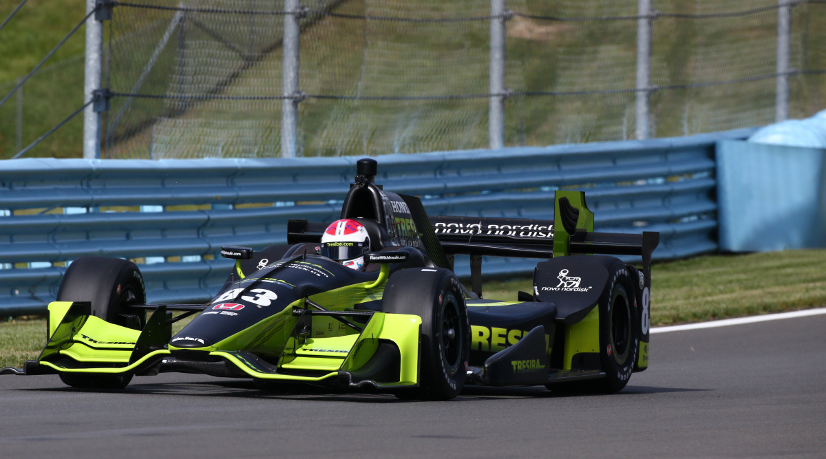 Charlie Kimball - Chip Ganassi Racing - Dallara DW12 (MAk) - Honda