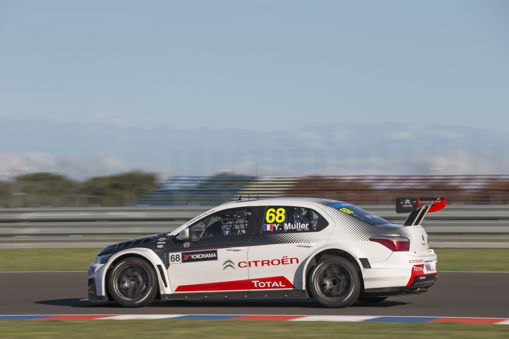 Yvan Muller - Citroën Racing - Citroën C-Elysée TC1