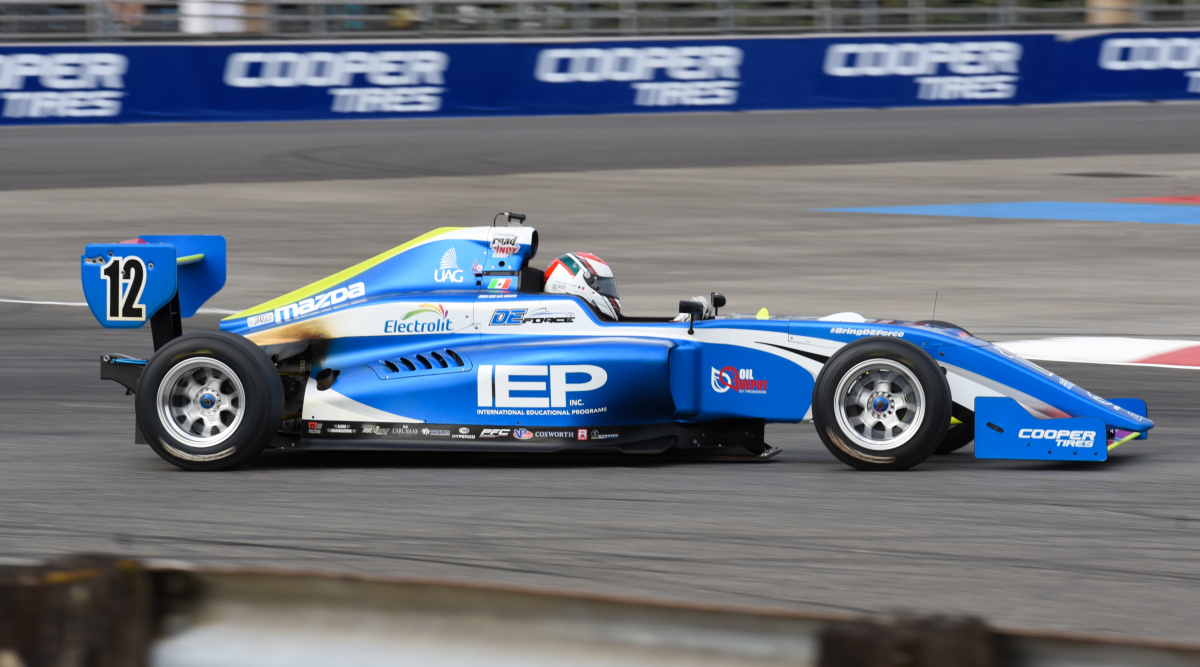 Moises de la Vara - DE Force Racing - Tatuus PM18 - Mazda