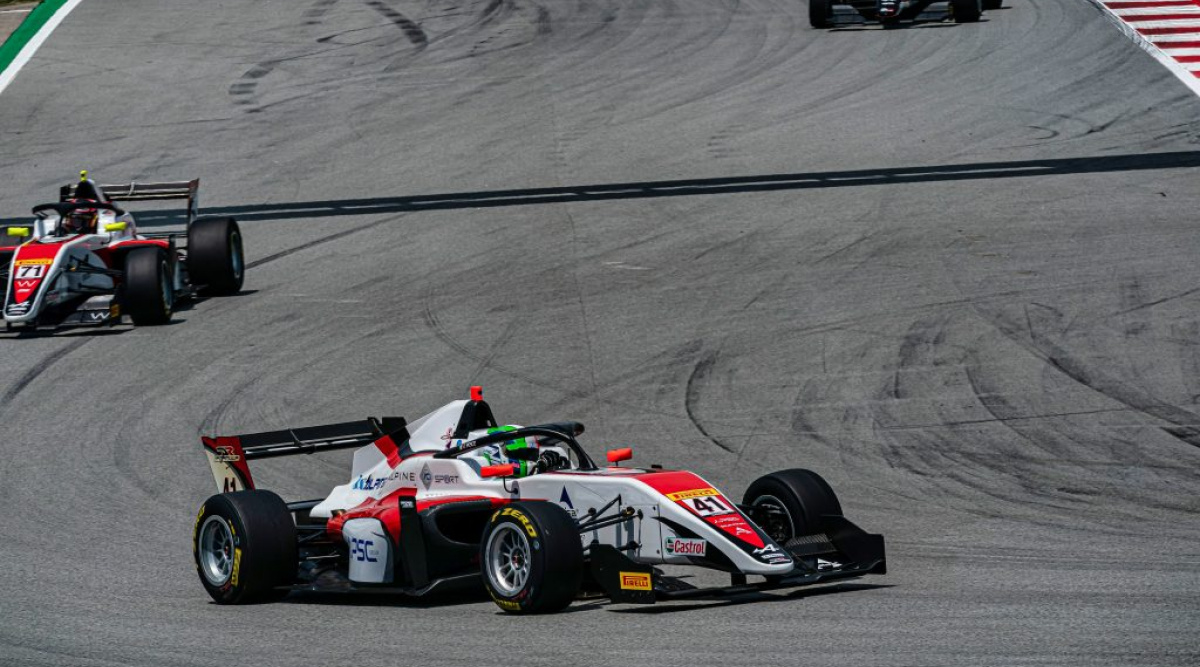 Emidio Pesce - DR Formula - Tatuus F3 T-318 - Alpine