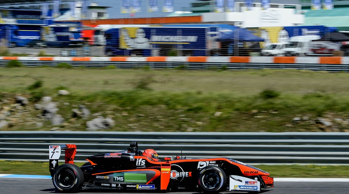 Jannes Fittje - Drivex - Dallara F312 - Toyota