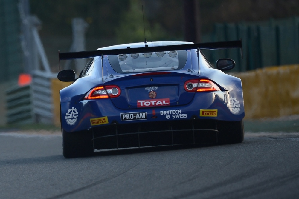 Frederic BarthLorenz FreyGabriele GardelJonathan Hirschi - Emil Frey Racing - Jaguar XK Frey GT3