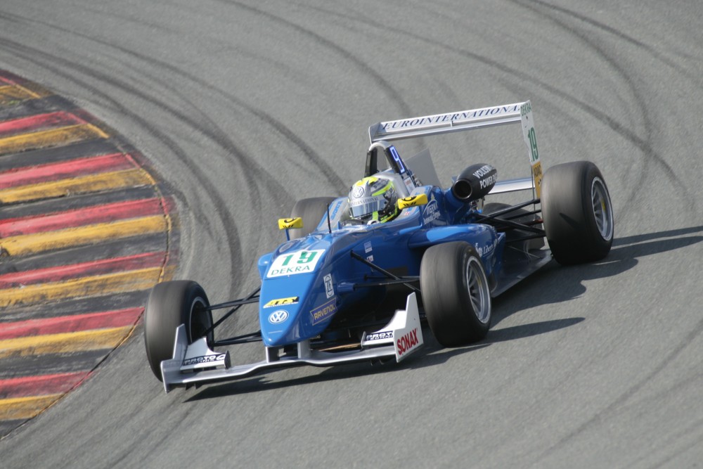 Tom Blomqvist - EuroInternational - Dallara F308 - Volkswagen PE