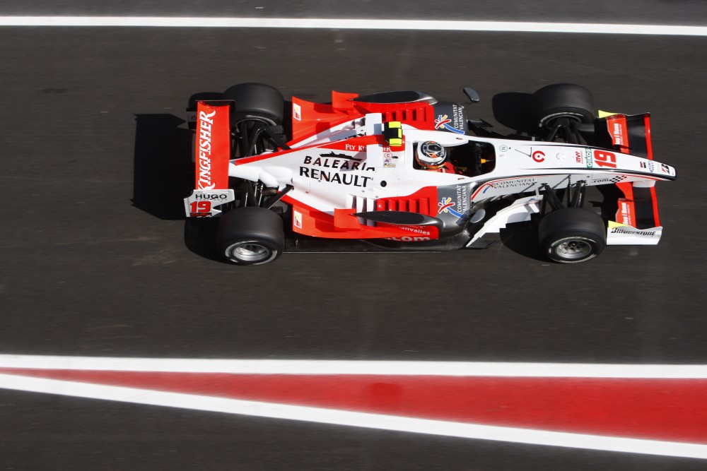 Adrian Valles - Fisichella Motor Sport - Dallara GP2/08 - Renault